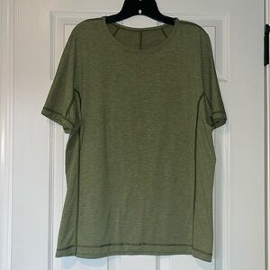 Men’s Lululemon Short Sleeve Tee T-Shirt Green